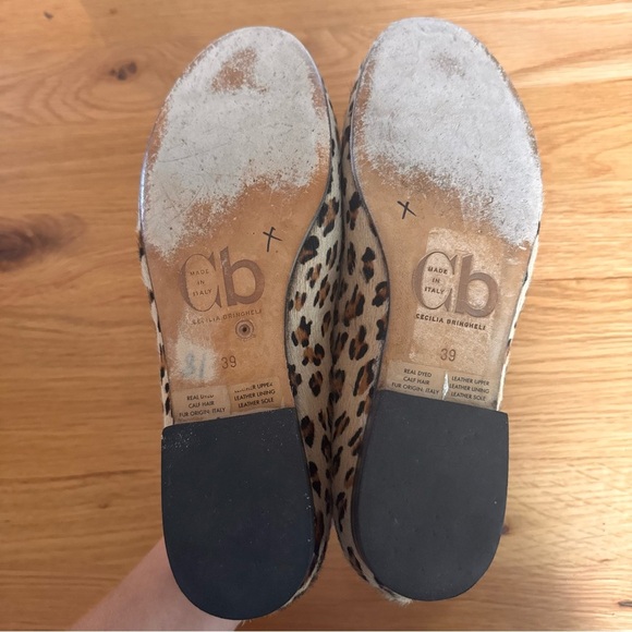 Cecilia Bringheli CB Positano Calf Hair Leather Made in Italy Size 39 US 9 - Picture 11 of 11